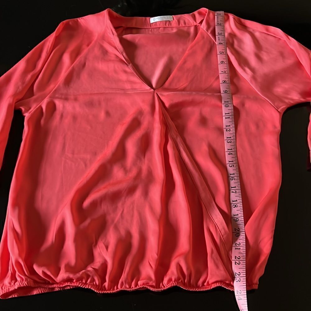Promod beautiful blouse orange M - Picture 5 of 7